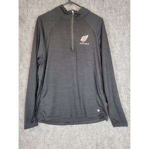Arizona Cardinals 47 Brand Pullover Men's L Long Sleeve Quarter Zip NFL Football